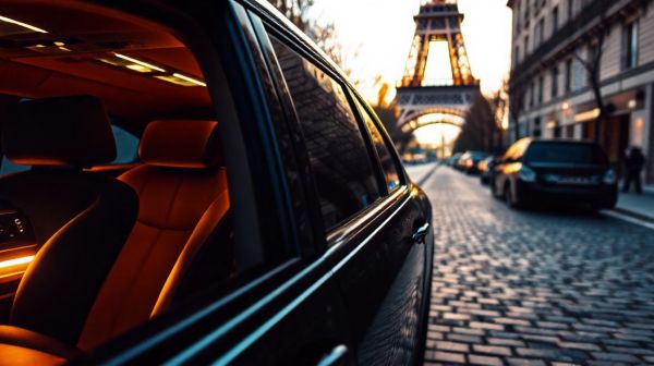 Top 5 raisons de choisir un chauffeur luxe à Paris